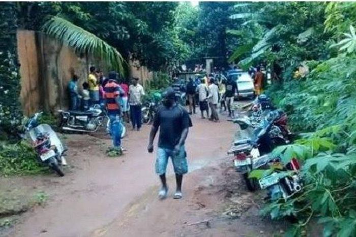 The town where the children were poisoned