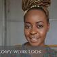 Deola Adebiyi shows how to perfect a natural/glowy work makeup look