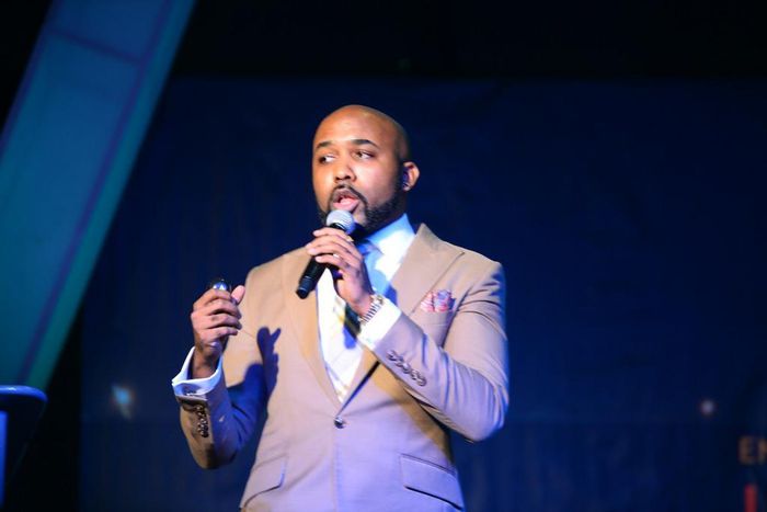 Banky W speaking at the NEC Live 4