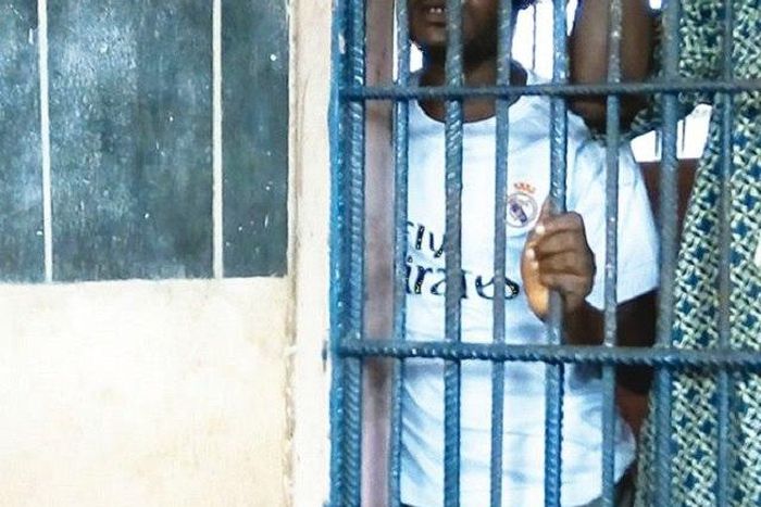 The suspected rapist, Badmos Olajuwon