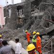Eight workers killed in building collapse in India