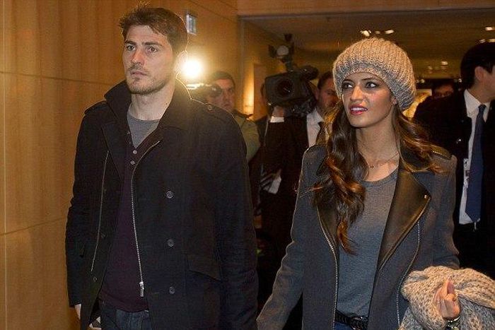 Iker Casillas and Sara Carbonero