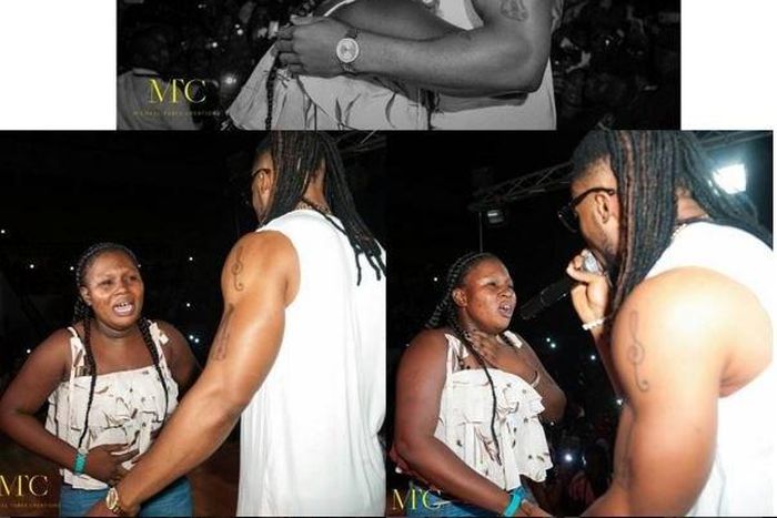 Fans cry as Flavour performs in Mali