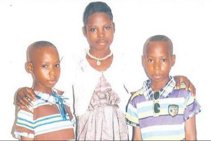 The three missing children