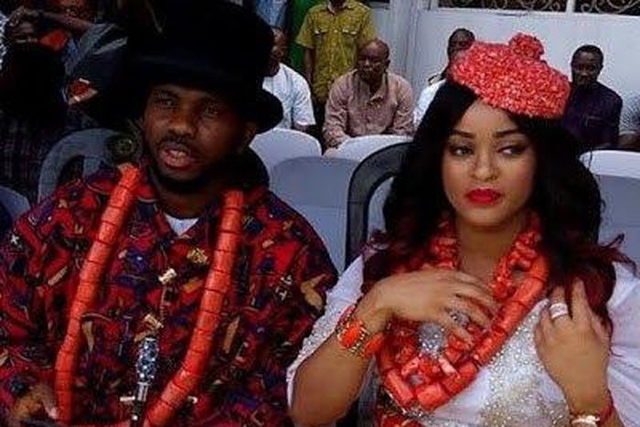 Joseph Yobo and wife, Adaeze