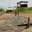 Makeshift graves at the UN Mission in the Republic of South Sudan (UNMISS), in Juba on July 22, 2016 