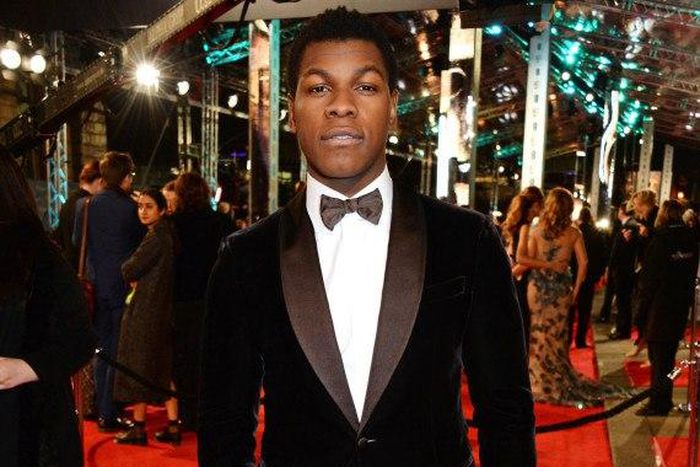 John Boyega on the red carpet
