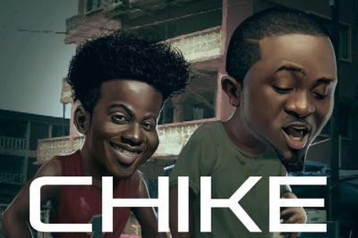 The song art of "Chike" did not include the Chocolate City logo.