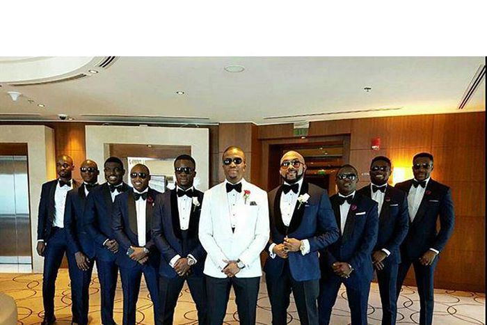 Tunde Demuren and his groosmen