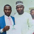 Independent National Electoral Commission (INEC) issues Certificate of Return to Uche Ogah as Governor of Abia State on June 30, 2016