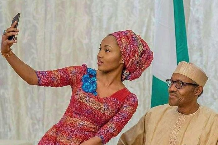 Buhari & daughter