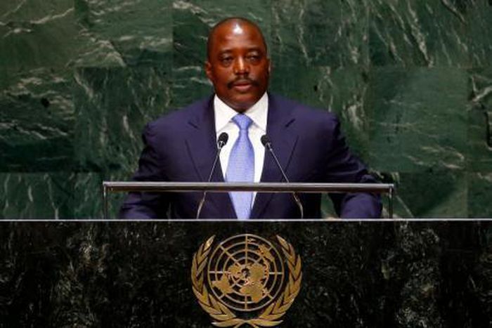 Joseph Kabila Kabange, President of the Democratic Republic of the Congo, addresses the 69th United Nations General Assembly at the U.N. headquarters in New York September 25, 2014.
