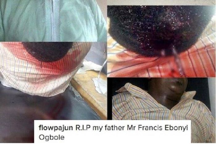 The late Francis Ebonyi Ogbole