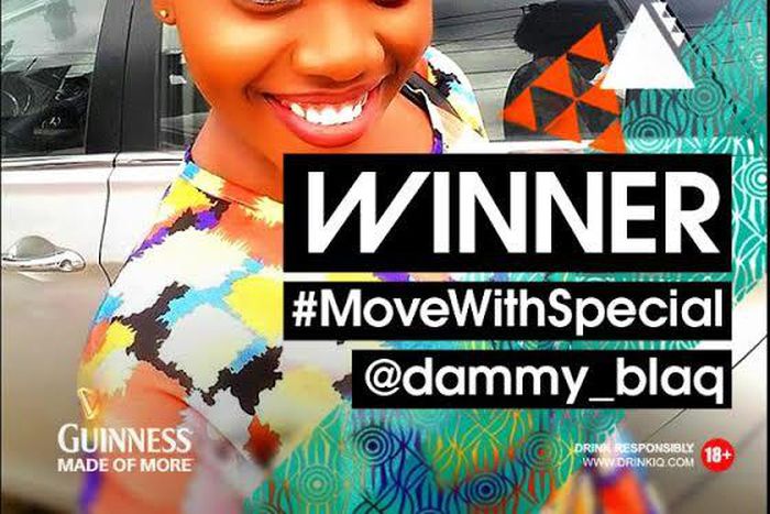 Movewithspecial winner, Damaris