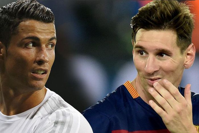 Ronaldo and Messi