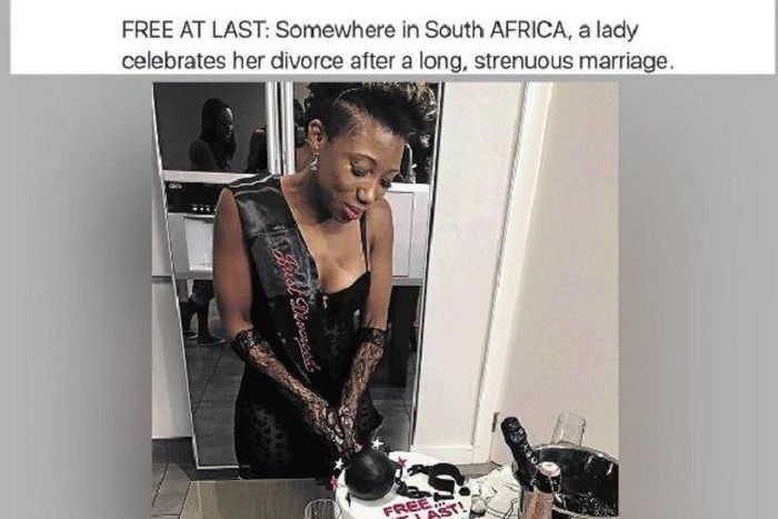 This woman says she is free at last