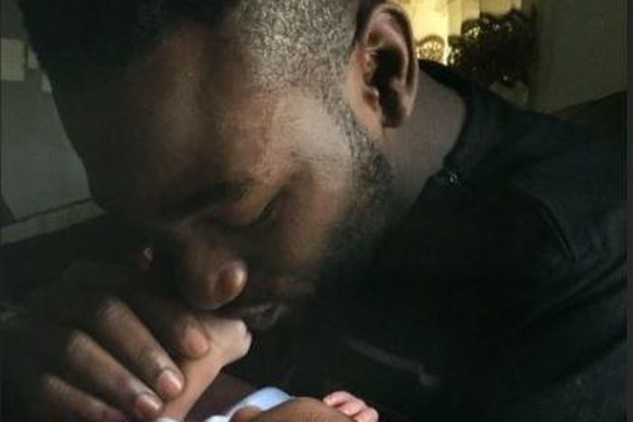 Gbenro Ajibade & baby girl