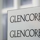 The logo of Glencore is pictured in front of the company's headquarters in the Swiss town of Baar, November 13, 2012. REUTERS/Michael Buholzer