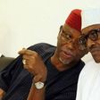 National Chairman of the APC, Chief John Adigie-Oyegun and President Muhammadu Buhari.
