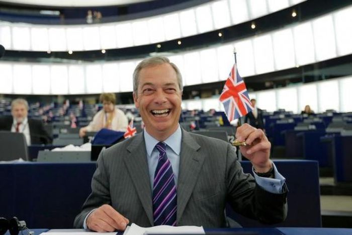 Triumph for "Brexiteer" Nigel Farage, British scourge of the EU