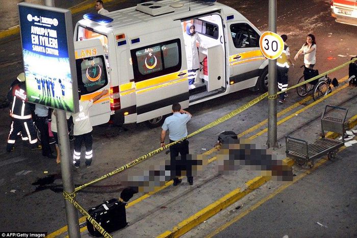 Artatuk airport attack in Istanbul, Turkey