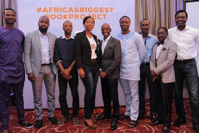 From L-R) Onye Ubanatu of MPML, Audu Maikori, Founder – Chocolate City Group, Remi Olutimayin – Voice Coach, Naomi Lucas, Founder – Graduatepro, Dr. Yemi Amusan, CEO – Lucere Ltd, Segun Lawal, Founder – Spirit of David, Pelu Awofeso, Publisher – Waka A...