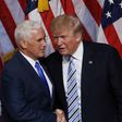 After awkward start, Trump, Pence put relationship on display