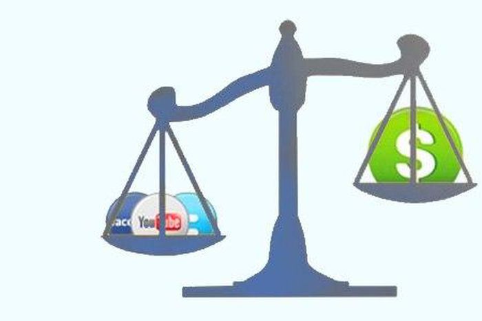 Paid social media adverts