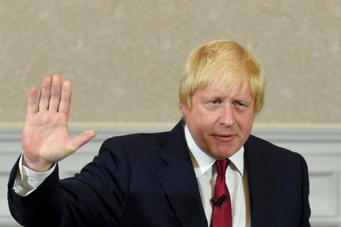British Foreign Minister, Boris Johnson
