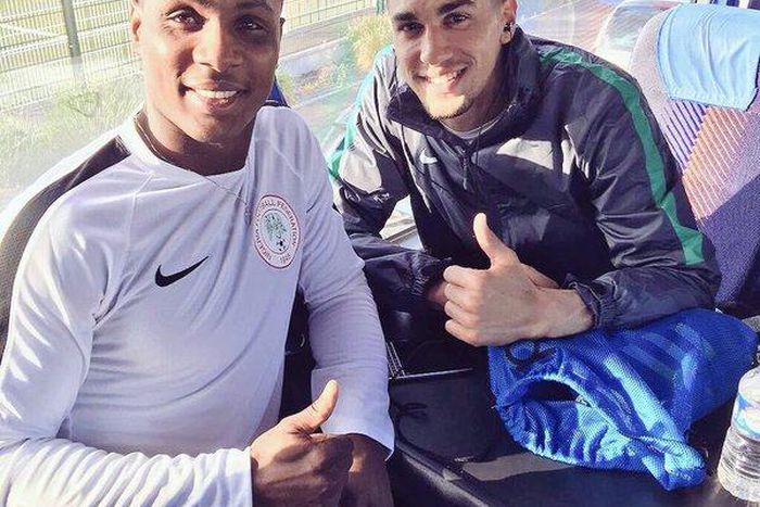 Odion Ighalo and Leon Balogun