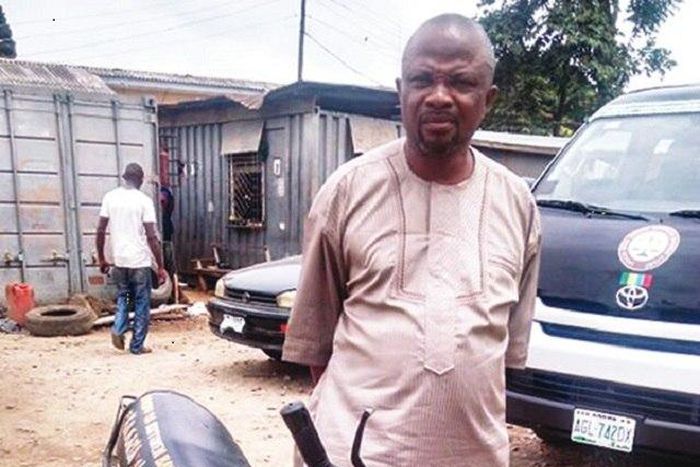 The fake Captain George Edem