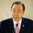 U.N. Secretary-General Ban Ki-moon addresses the Conference on the Prevention of Violent Extremism at the United Nations in Geneva, Switzerland, April 8, 2016.  REUTERS/Denis Balibouse