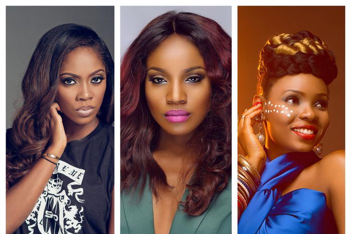 Tiwa Savage, Seyi Shay and Yemi Alade