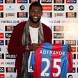 Emmanuel Adebayor to wear no. 25 at Crystal Palace