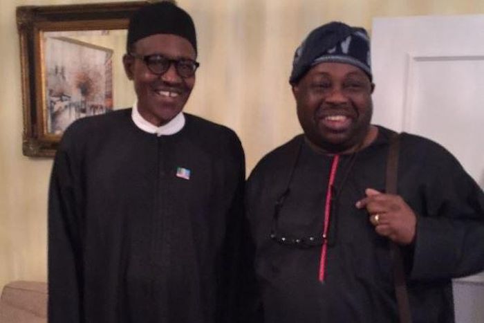 President Muhammadu Buhari & Dele Momodu