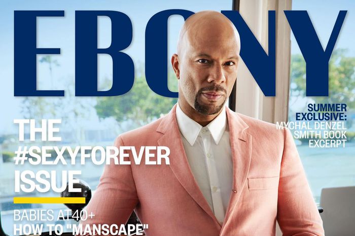 Rapper is on the cover of Ebony magazine
