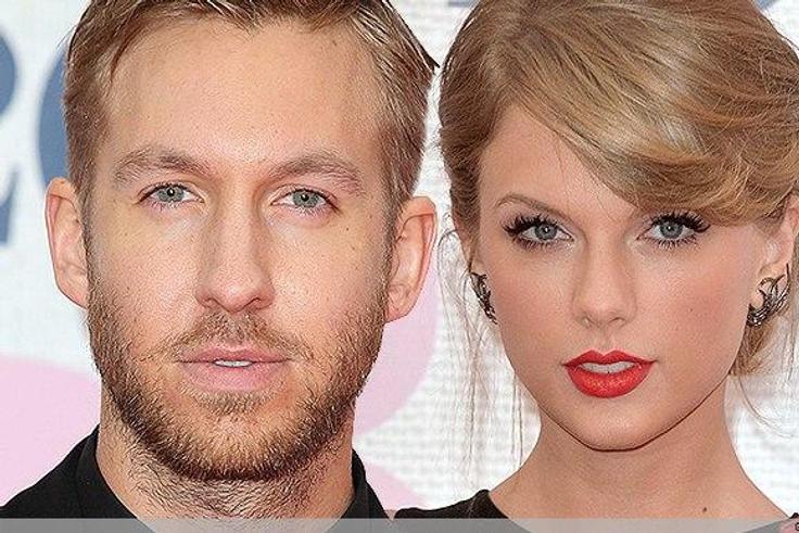 Taylor Swift and Calvin Harris