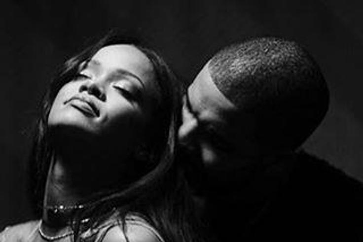 Drake and Rihanna in 'Work'
