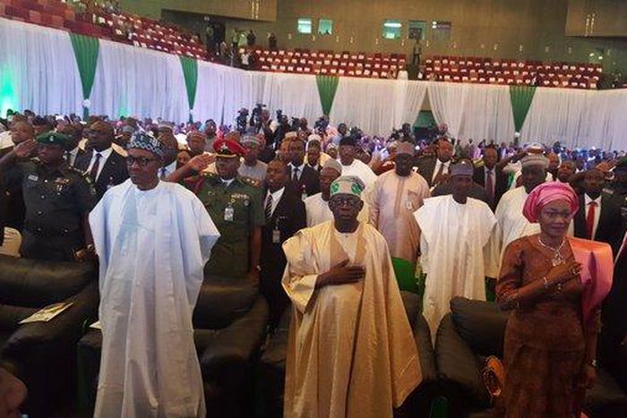 Guests at the 8th Annual Bola Tinubu Colloquium in Abuja on March 29, 2016.