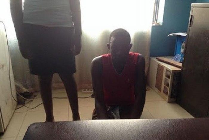 The suspected rapist, Casmir Eze