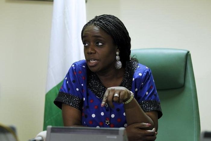 Nigeria's Finance Minister Kemi Adeosun speaks after the inauguration of the Efficiency Unit during an exclusive interview with Reuters in Abuja, Nigeria, November 30, 2015 REUTERS/Afolabi Sotunde