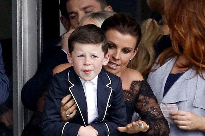 Coleen and Kai Rooney