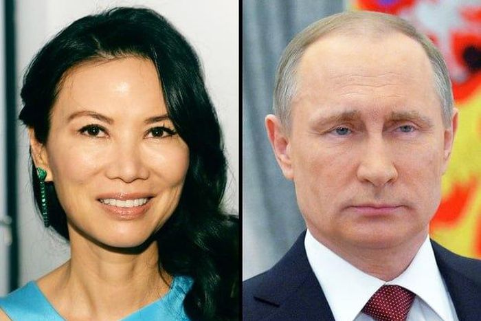 Vladimir Putin and Wendy Deng