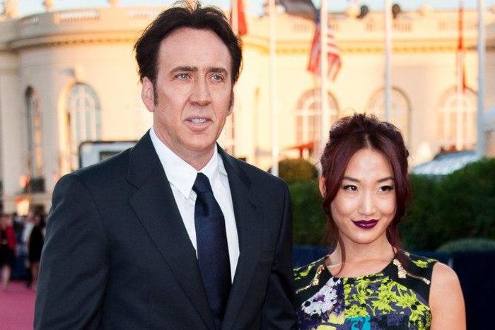 Nicolas Cage and Alice Kim