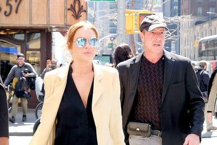 Lindsay and Micheal Lohan