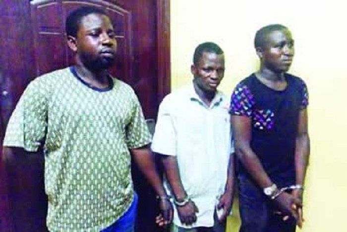Babatunde Ibrahim and his partners in crime