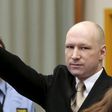 Mass killer Breivik makes Nazi salute as he sues Norway for "inhuman treatment"