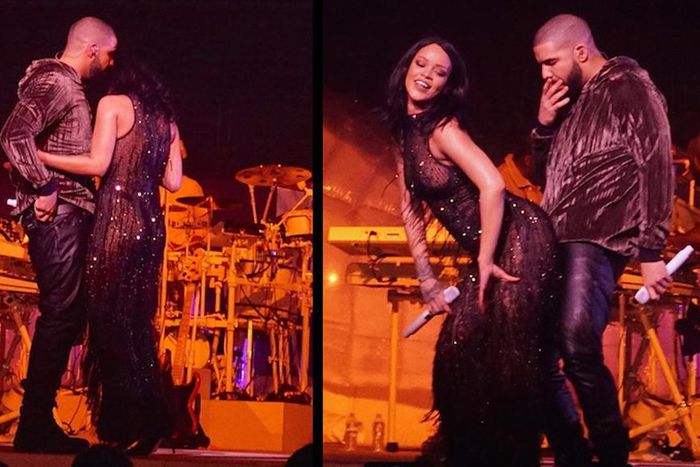 Rihanna grinds on Drake in Toronto
