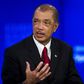 James Michel, president of the Republic of Seychelles, speaks at a session on sustainable oceans during the Clinton Global Initiative's annual meeting in New York, September 28, 2015.  REUTERS/Lucas Jackson