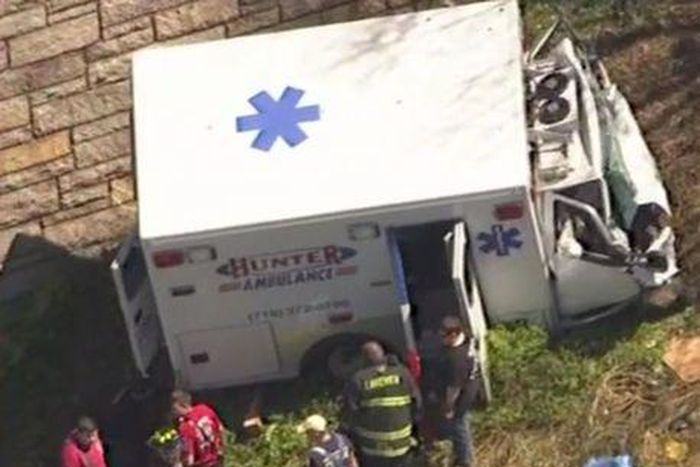 Mr James Larson dies in ambulance crash after successful heart and kidney surgery